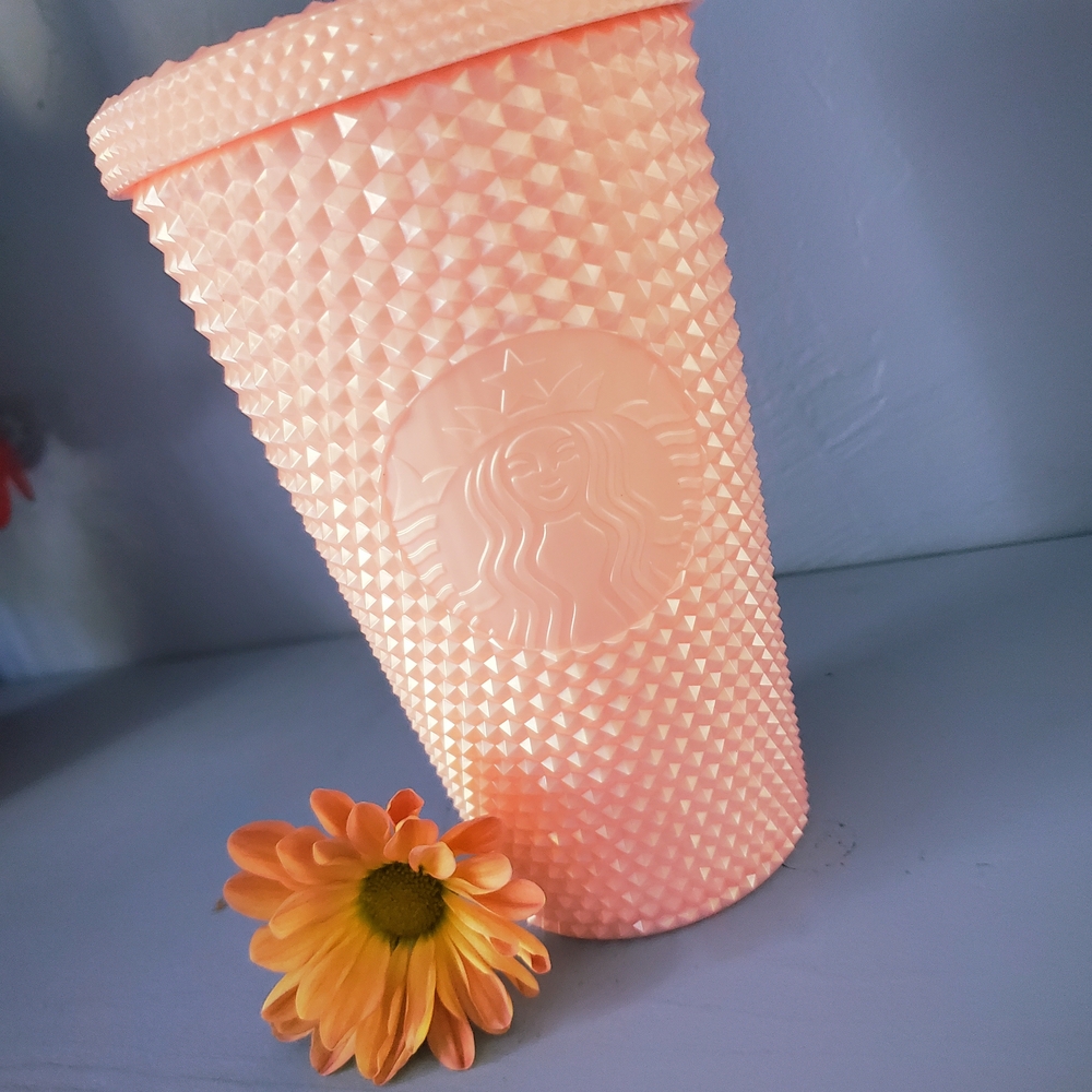 Starbucks Blush Textured Tumbler
